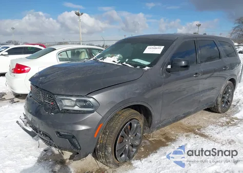 2021 Dodge Durango Sxt Plus Awd z USA, uszkodzony, nr VIN 1C4RDJAG9MC766178